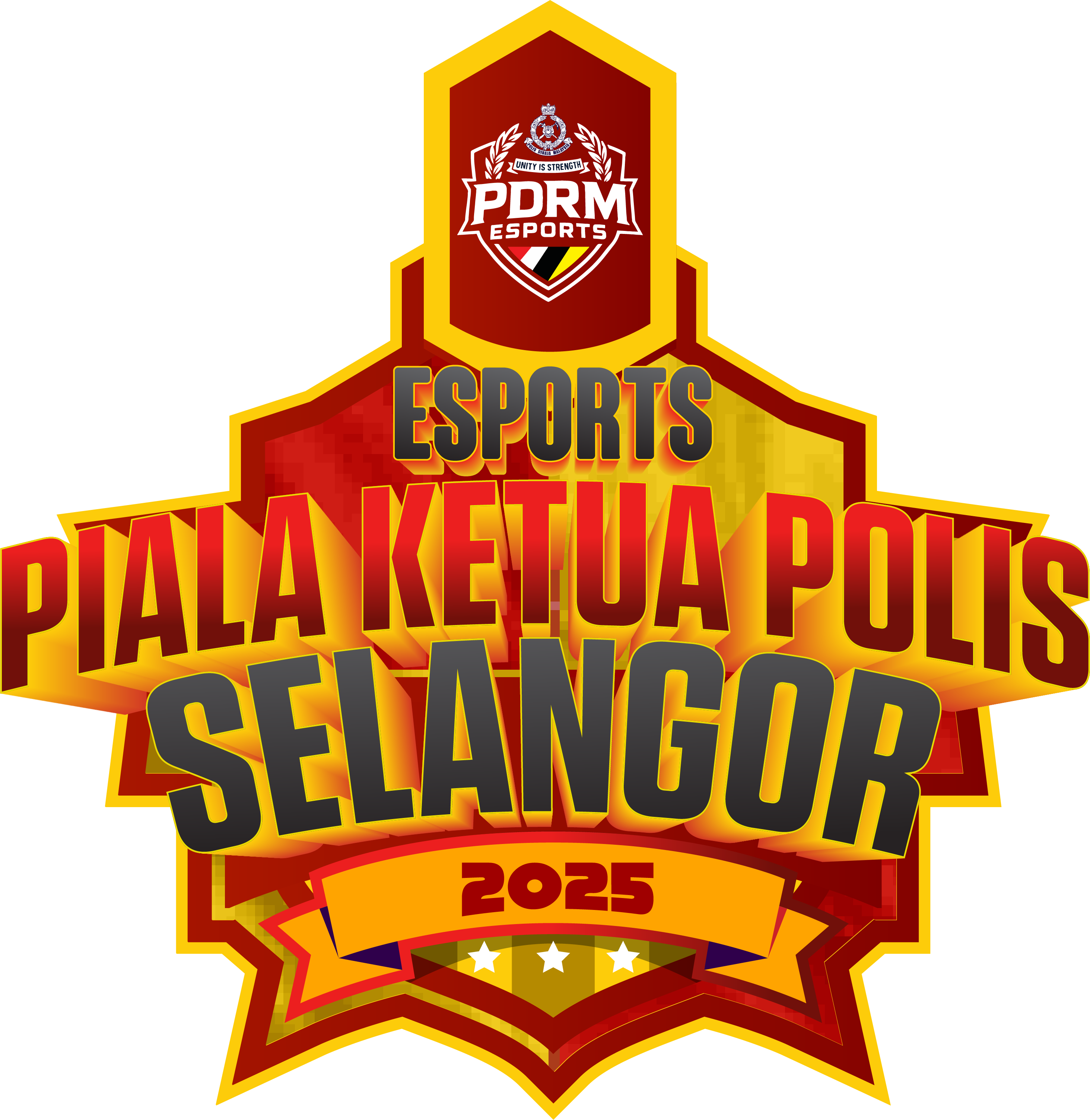 Design Works for Kejohanan Esports Piala Ketua Polis Selangor 2025